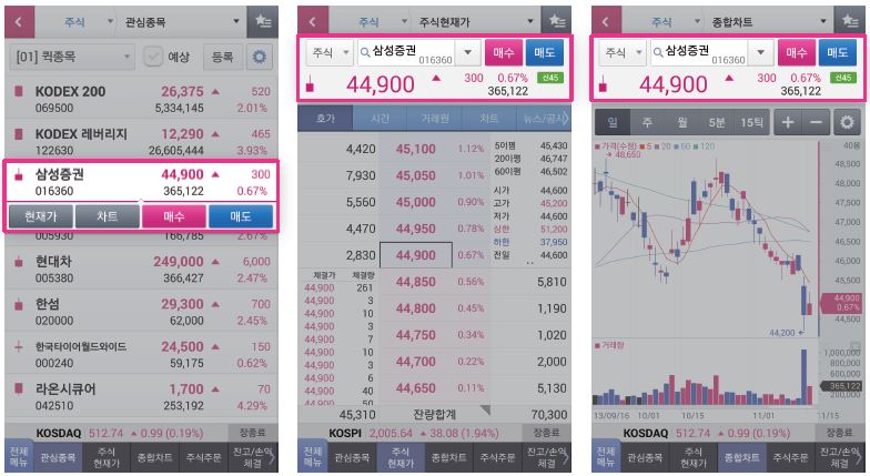삼성증권 mPOP 설치 앱 사용방법