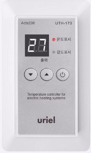 우리엘전자 온도조절기 UTH-173 사용설명서