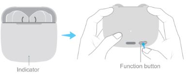 화웨이 블루투스 이어폰 페어링 연결방법(FreeBuds SE 4 ANC)